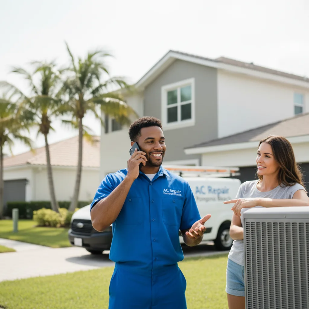 AC Repair Pompano Beach customer support in Laurel Hill